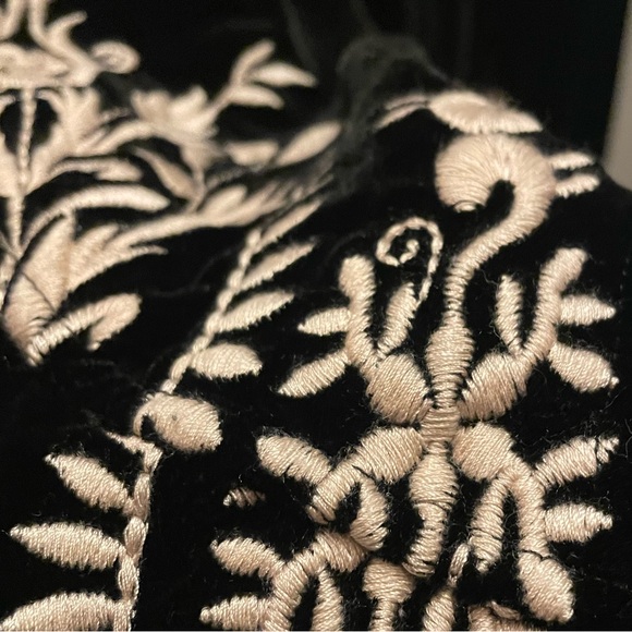 Sundance Black Velvet Cardigan - Picture 6 of 7